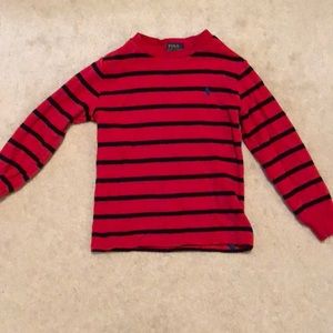 Boys Striped Polo thermal Size 7